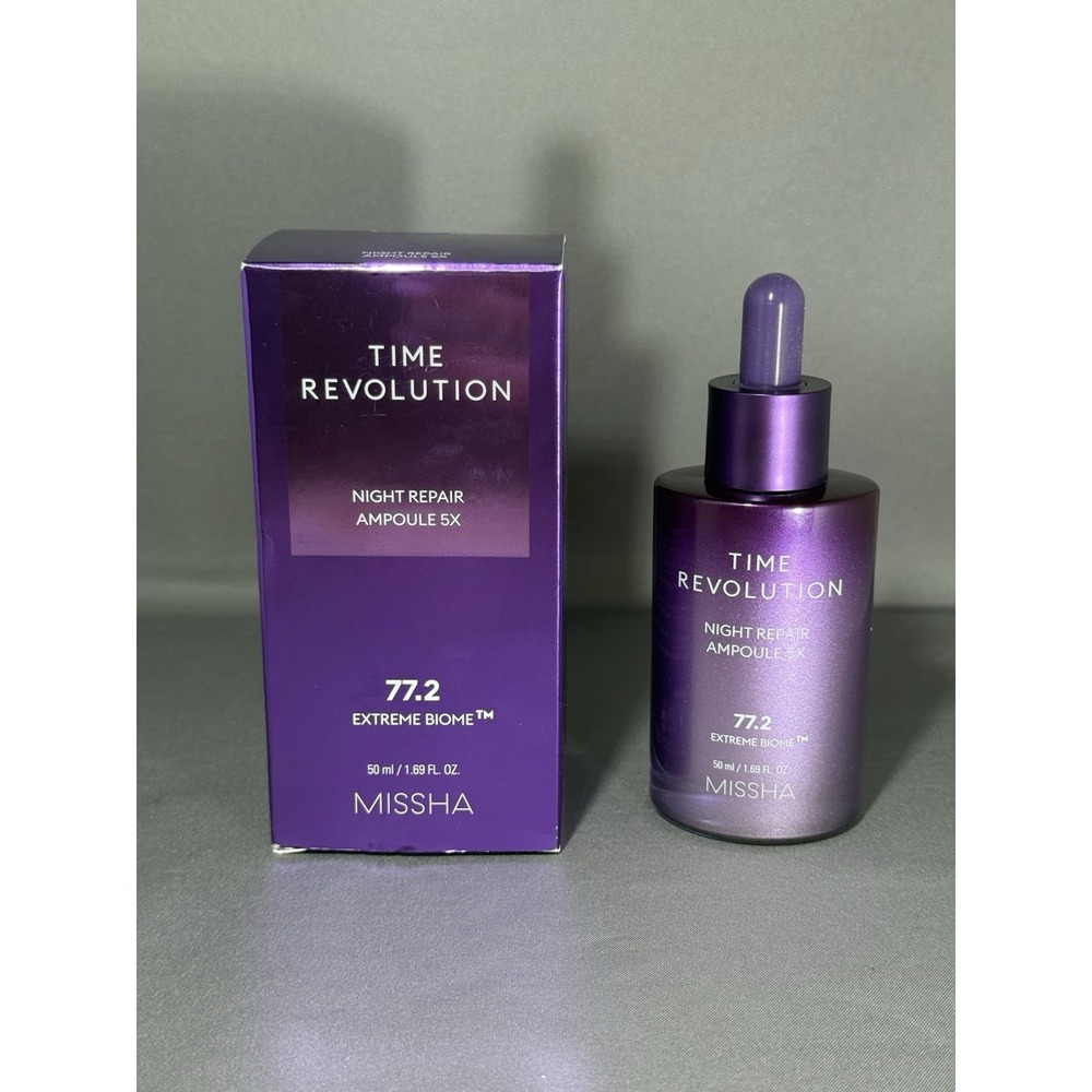 MISSHA Time Revolution Night Repair Ampoule 5X 50ml New Open Box